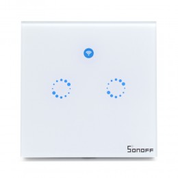 Sonoff Touch - Intrerupator WiFi Tactil 2 Canale